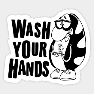 Wash Your Hands Sticker